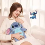 Cute Disney Stitch Plush Hot Water Bottle Bag