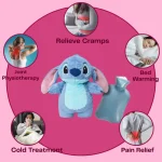 Cute Disney Stitch Plush Hot Water Bottle Bag