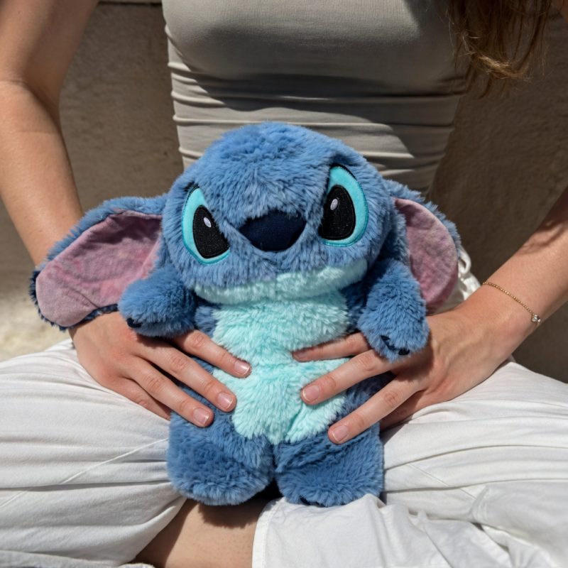 Cute Disney Stitch Plush Hot Water Bottle Bag