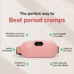 Heating pad for Period Pain & Vibration sliming Massage Belt